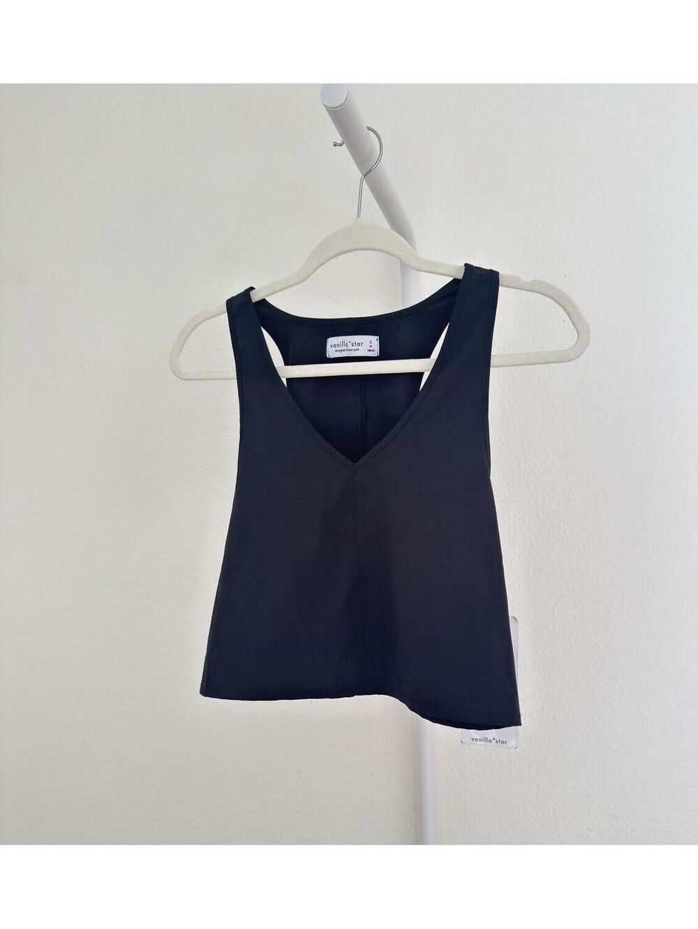 Small Black Crop Top